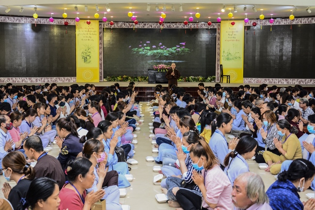 The 1st Three-Jewel Refuge Ceremony in 2020