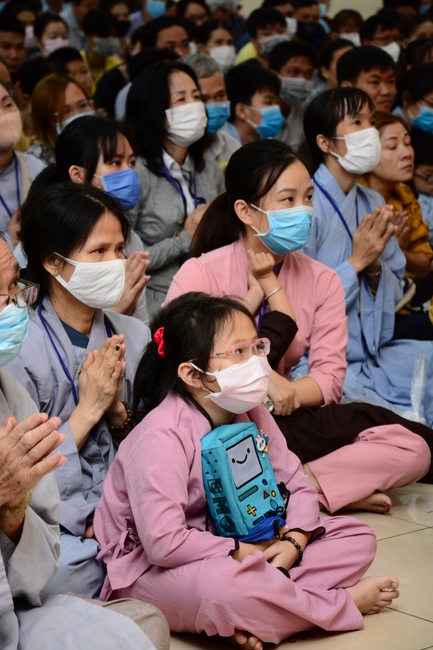 The 1st Three-Jewel Refuge Ceremony in 2020