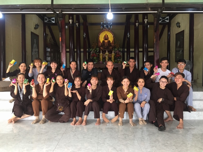 Activities at the branch of Hoang Phap Pagoda, Cu Chi