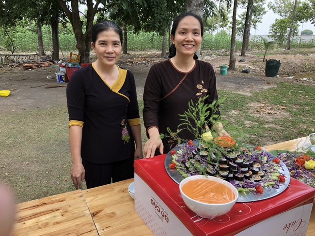Activities at the branch of Hoang Phap Pagoda, Cu Chi