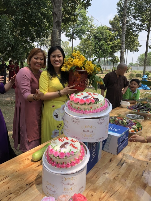 Activities at the branch of Hoang Phap Pagoda, Cu Chi