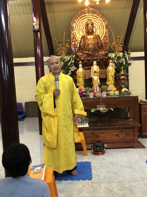 Repentant Ceremony on Feb. 14th, the rat year at the branch of Hoang Phap Pagoda, Cu Chi
