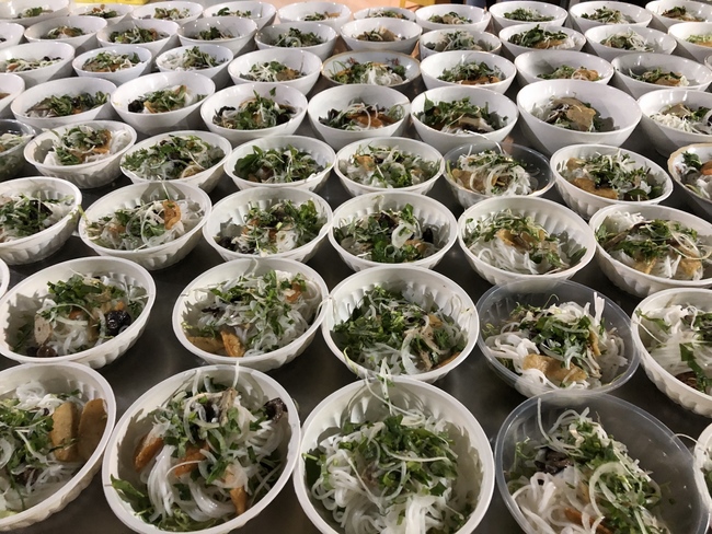 Repentant Ceremony on Feb. 14th, the rat year at the branch of Hoang Phap Pagoda, Cu Chi