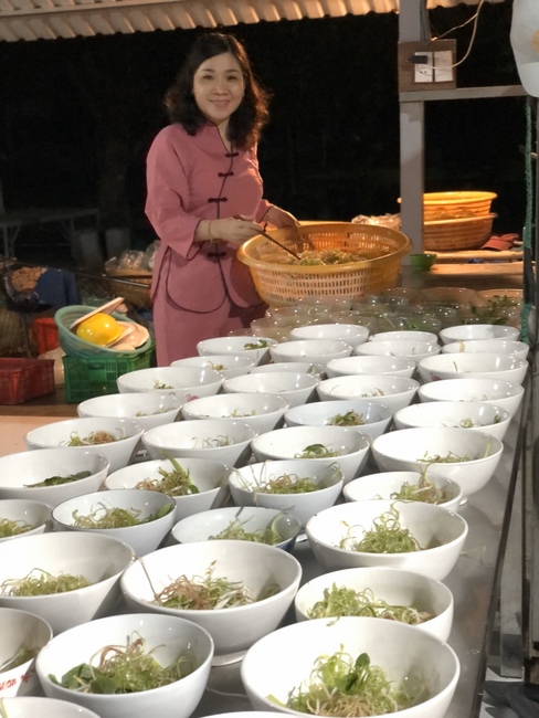 Repentant Ceremony on Feb. 14th, the rat year at the branch of Hoang Phap Pagoda, Cu Chi