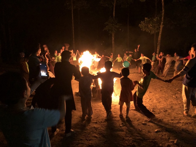 Repentant Ceremony on Feb. 14th, the rat year at the branch of Hoang Phap Pagoda, Cu Chi