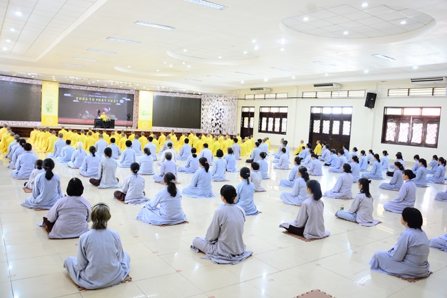 Opening the Seven-Day special Retreat