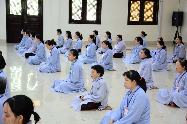 Opening the Seven-Day special Retreat