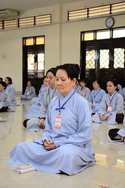 Opening the Seven-Day special Retreat