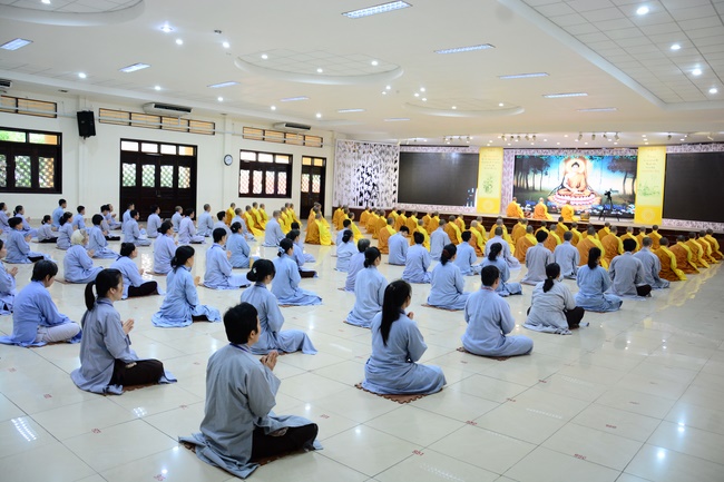 Opening the Seven-Day special Retreat