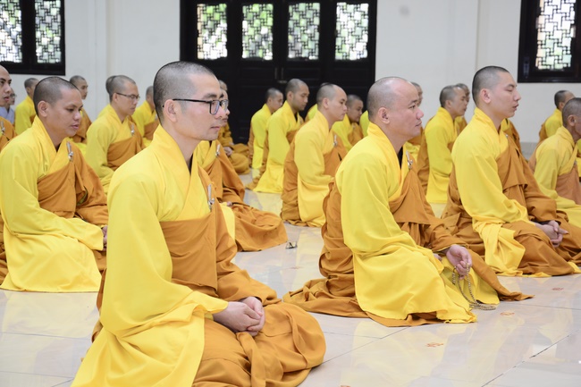 Opening the Seven-Day special Retreat