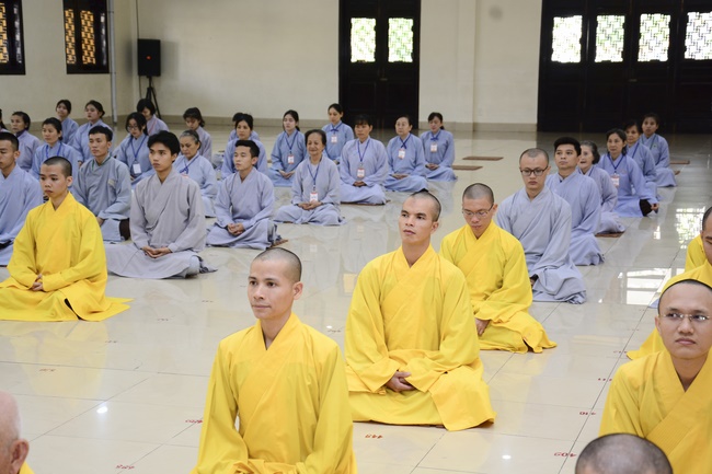 Opening the Seven-Day special Retreat