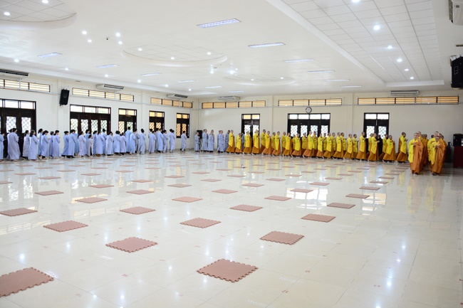 Opening the Seven-Day special Retreat