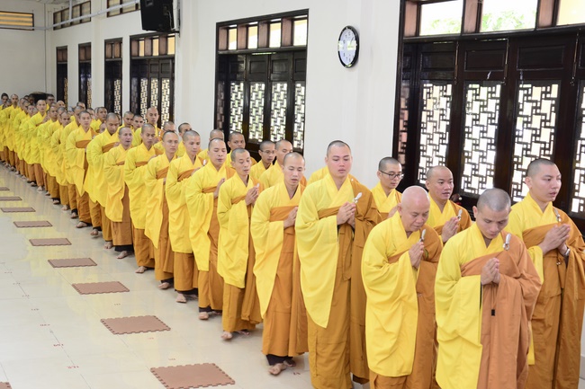 Opening the Seven-Day special Retreat