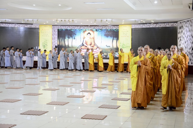 Opening the Seven-Day special Retreat