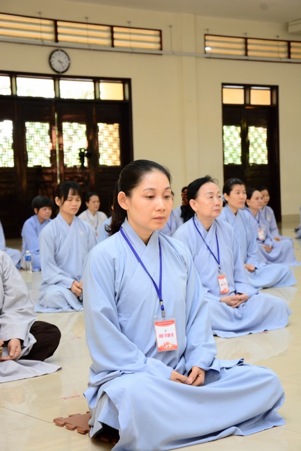 Opening the Seven-Day special Retreat