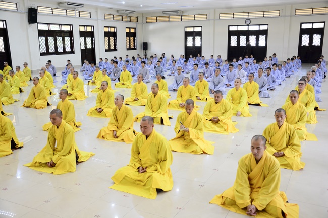 Opening the Seven-Day special Retreat