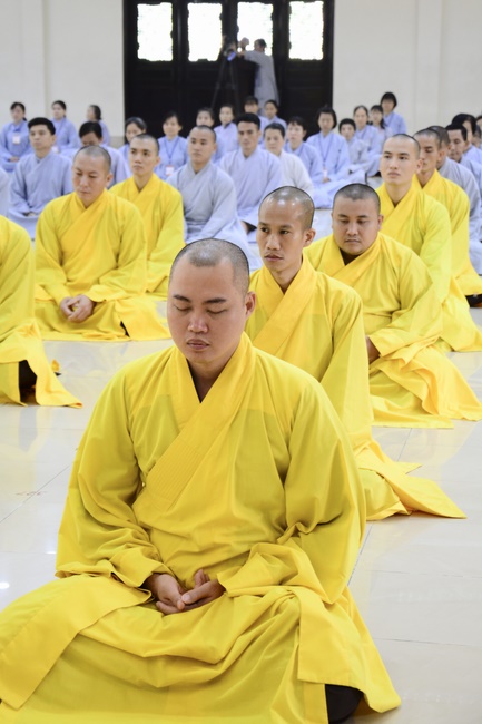 Opening the Seven-Day special Retreat