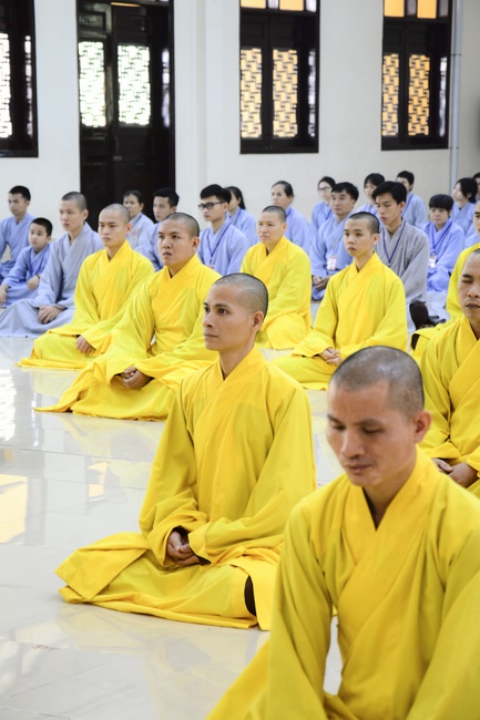 Opening the Seven-Day special Retreat