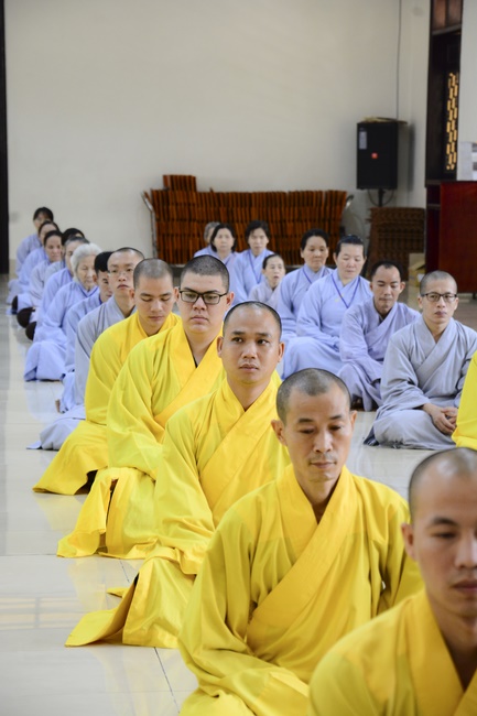 Opening the Seven-Day special Retreat