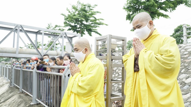 Releasing creatures in Thanh Hoa