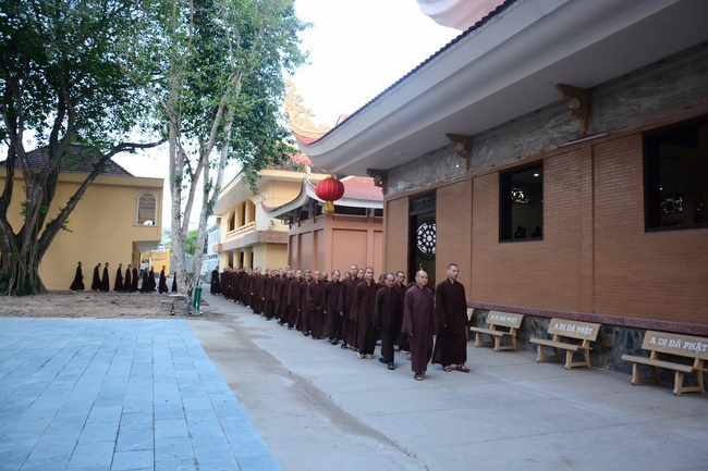 Series of photos of the Seven-Day Special Retreat