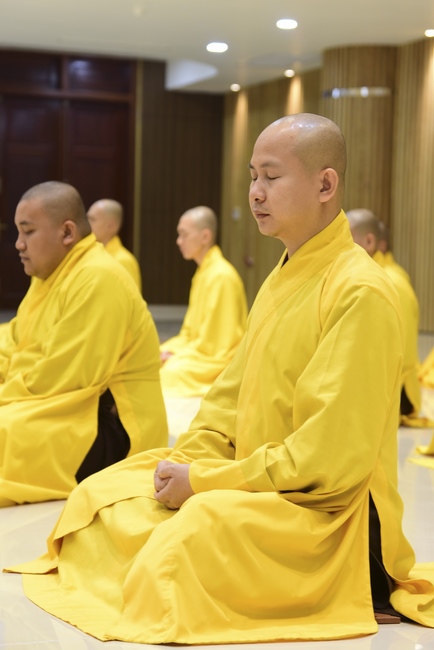 Series of photos of the Seven-Day Special Retreat