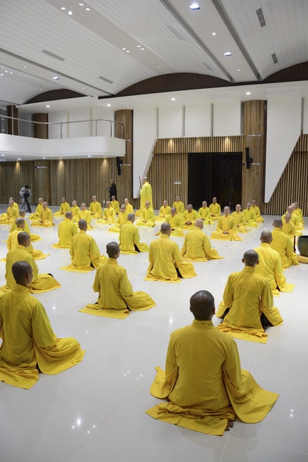 Series of photos of the Seven-Day Special Retreat