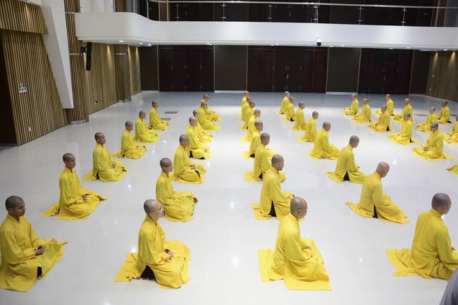 Series of photos of the Seven-Day Special Retreat