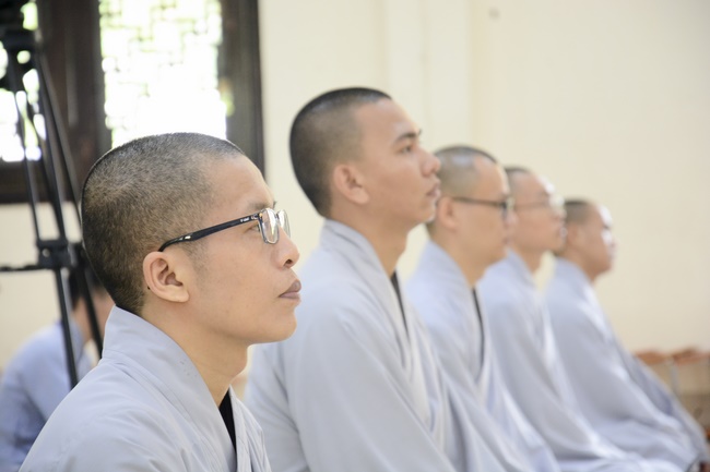 Series of photos of the Seven-Day Special Retreat