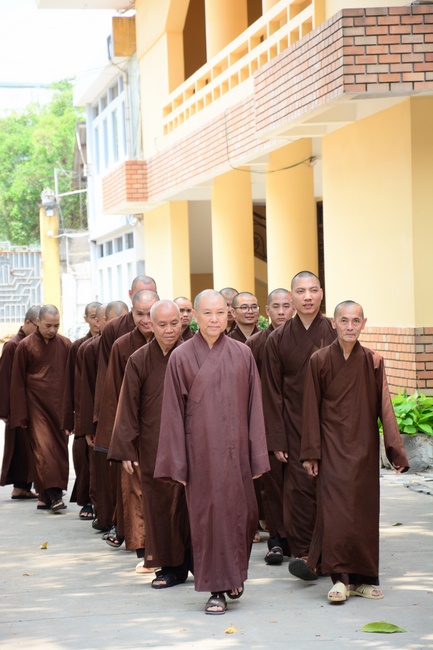 Series of photos of the Seven-Day Special Retreat