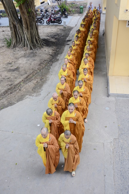 Series of photos of the Seven-Day Special Retreat