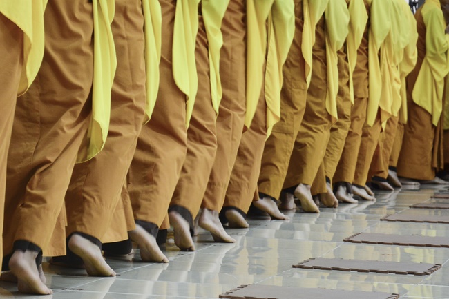 Series of photos of the Seven-Day Special Retreat