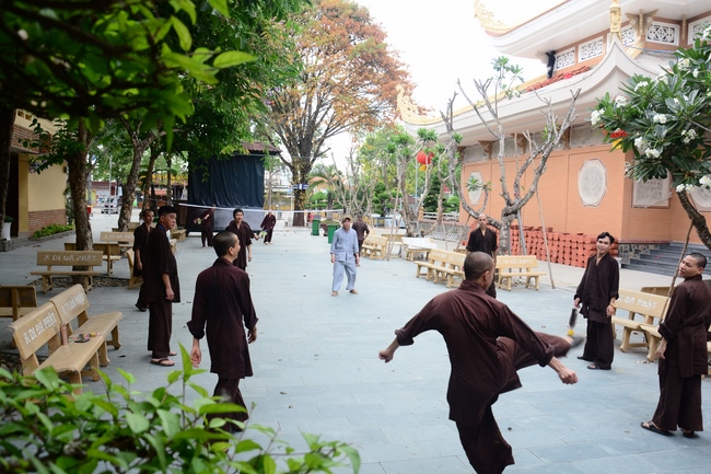 Series of photos of the Seven-Day Special Retreat