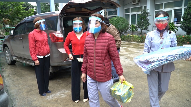 Joining hands to repel the Covid-19 epidemic of Dong Cao Pagoda