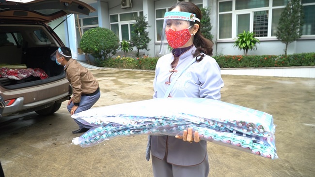 Joining hands to repel the Covid-19 epidemic of Dong Cao Pagoda