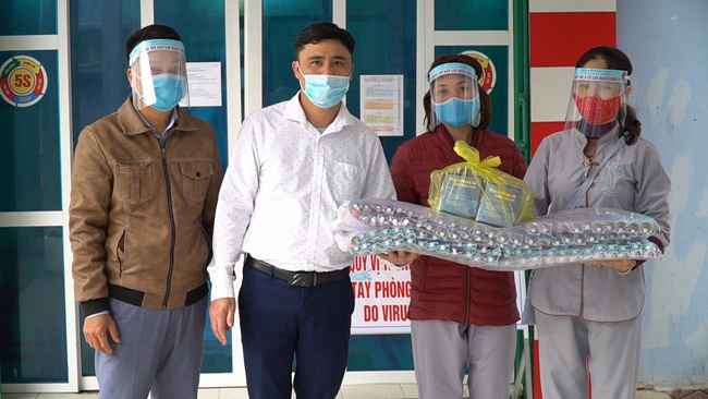 Joining hands to repel the Covid-19 epidemic of Dong Cao Pagoda