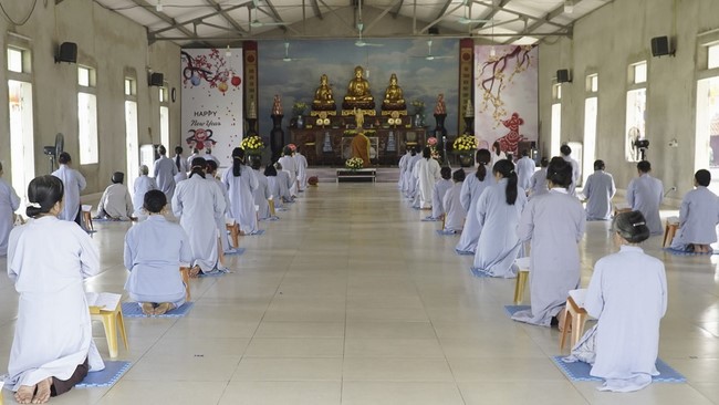 The last day of Buddha's Birthday Week 2020 at Dong Cao Pagoda