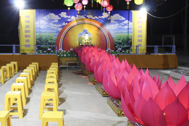 The Buddha's Birthday at the Branch of Hoang Phap Pagoda in Cu Chi