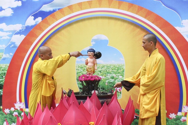 The Buddha's Birthday at the Branch of Hoang Phap Pagoda in Cu Chi