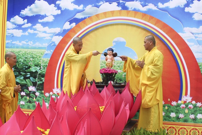The Buddha's Birthday at the Branch of Hoang Phap Pagoda in Cu Chi