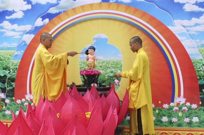 The Buddha's Birthday at the Branch of Hoang Phap Pagoda in Cu Chi
