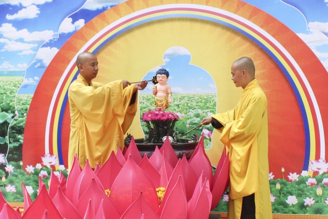 The Buddha's Birthday at the Branch of Hoang Phap Pagoda in Cu Chi