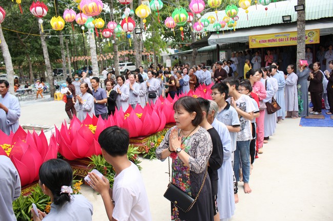 The Buddha's Birthday at the Branch of Hoang Phap Pagoda in Cu Chi
