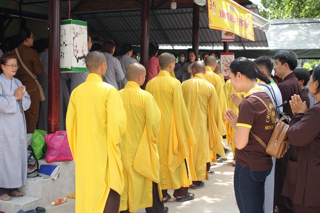 The Buddha's Birthday at the Branch of Hoang Phap Pagoda in Cu Chi