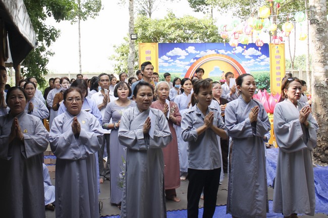 The Buddha's Birthday at the Branch of Hoang Phap Pagoda in Cu Chi