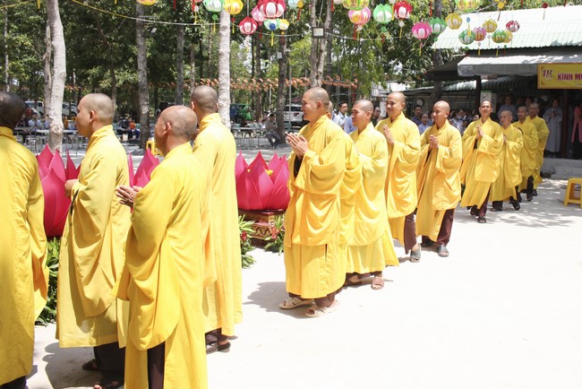 The Buddha's Birthday at the Branch of Hoang Phap Pagoda in Cu Chi