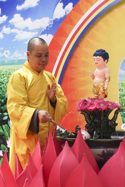 The Buddha's Birthday at the Branch of Hoang Phap Pagoda in Cu Chi