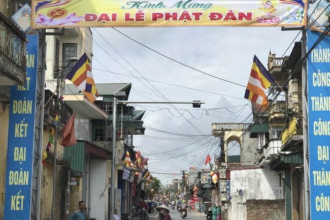 The Buddha's Birthday at Tay Khanh Pagoda in Thai Binh