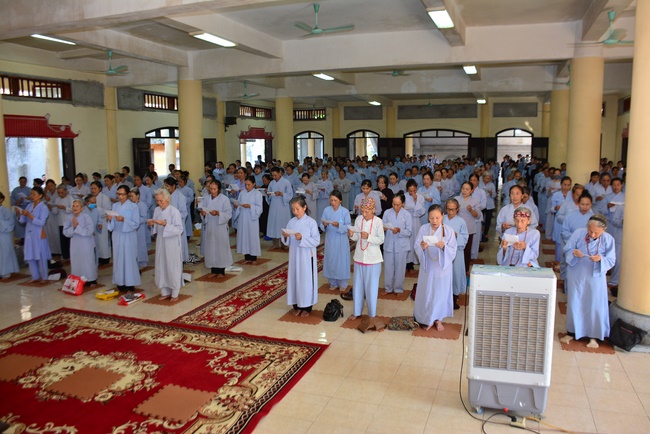 The Buddha's Birthday at Tay Khanh Pagoda in Thai Binh