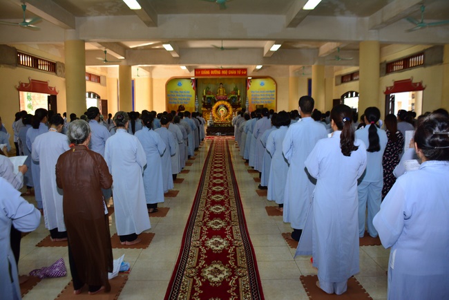 The Buddha's Birthday at Tay Khanh Pagoda in Thai Binh